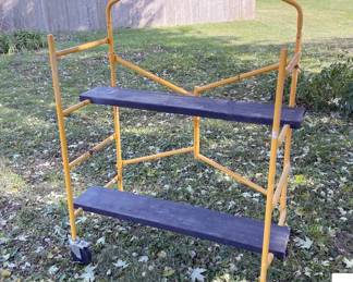 One of TWO SETS of like new Scaffolding
