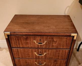 Drexel Wood Side Table