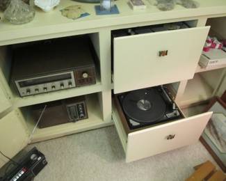 1960's Mid-century electronics. Most are hard-wired and the cords will need to be cut.