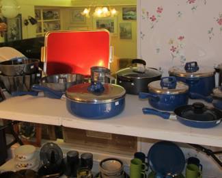 Nordic-Ware, T-FaL cookware set, 