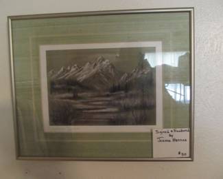 Framed art by Joanna Hennes