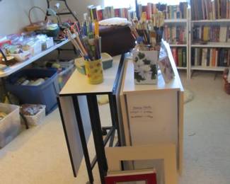 2 drop-leaf crafting tables