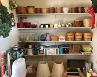 Baskets, baskets, and more baskets!!