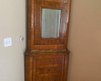 Beidermeir corner cabinet