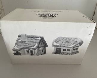 Dept 56 Dickens Village Barley Bree Farmhouse and Barn Heritage Village Collection