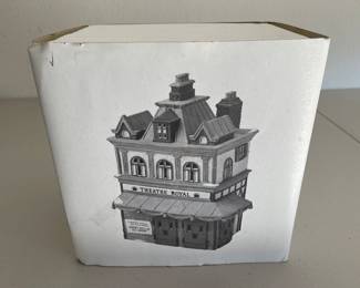 Dept 56 Dickens Village Theater Royal Heritage Village Collection RETIRED