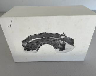 Dept 56 Heritage Village Collection Stone Bridge RETIRED