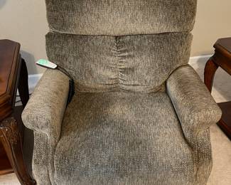 Gray Cloth Lift Chair