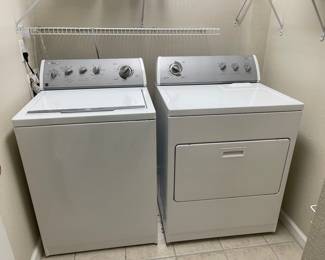 Whirlpool Gold Ultimate Care II Electric Washer w/ Matching Dryer