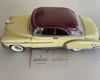 Vintage Franklin Mint 1950 Chevrolet Belair  1:24 Scale Diecast