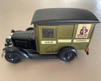 Vintage Yorkshire Co. 1929 Ford Model A US Postal Delivery Truck 1:24 Scale Diecast