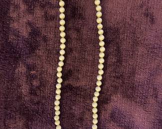 Vintage Monet Faux Pearl Necklace