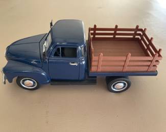 Vintage Jada 1953 Chevrolet 3100 Dually Pickup  Stake Bed Farm Truck 1:24 Scale Diecast