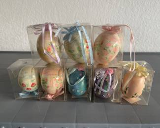 Vintage Cracker Barrel Easter Eggs X 11