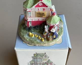 Vintage The Bunny Family Village The Bunny Bakery and Duckling Deli