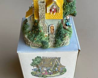 Vintage The Bunny Family Village Bunny Nursery