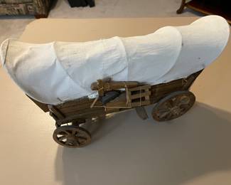 Vintage Handmade Conestoga Covered Wagon