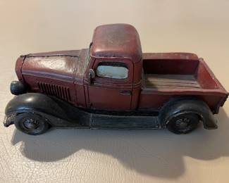 Vintage Popular Imports Weathered Resin 1941 Pickup RARE