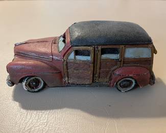 Vintage Ceramic Weathered Ford Model A