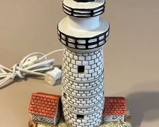 Vintage Lefton Lighthouse Boston Harbor