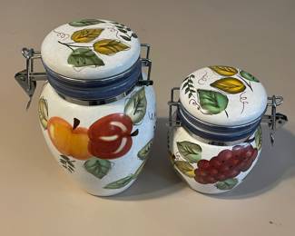 Vintage Oneida Vintage Fruit Canister Set