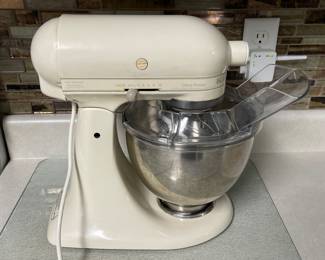Vintage Kitchenaid Stand Mixer Ultra Power Model KSM 90 w/ Attachments