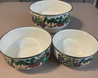 Vintage Tabletops Unlimited Vitroceramic Induction Nesting Bowls