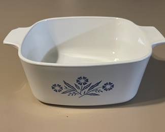 Vintage Corning Ware Blue Cornflower 1 1/2 Qt Casserole Dish