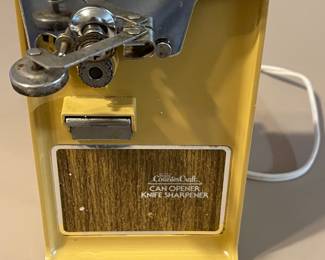 Vintage Sears Counter Craft Can Opener/Knife Sharpener