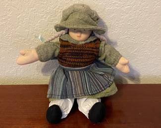 Vintage Porcelain Doll