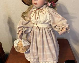 Vintage Porcelain Doll