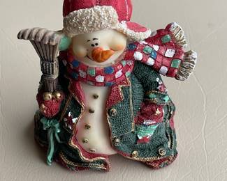 Vintage Christmas Snowman