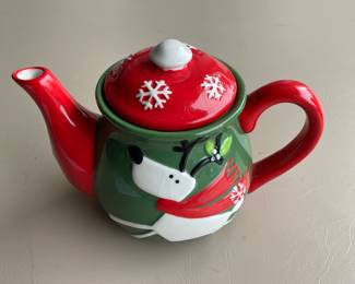 Vintage Reindeer Teapot