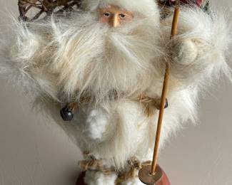 Vintage Santa w/ Snowshoes