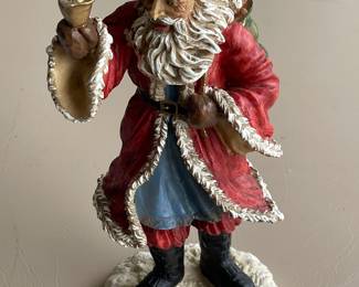 Vintage Resin Santa