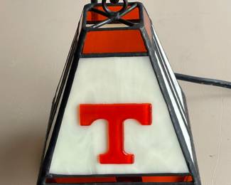 Vintage TN Vols Stained Glass Nightlight