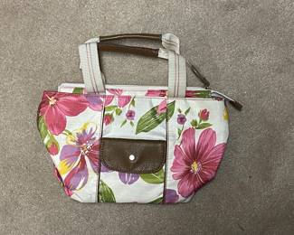 Vintage Liz Claiborne Floral Mini Tote