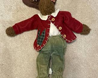 Vintage Crazy Mountain Holiday Moose