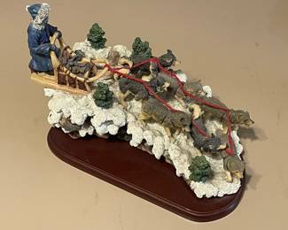 Resin Alaskan Mush Team X 2