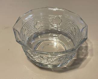 Vintage Anchor Hocking Glass Candy/Nut Dish