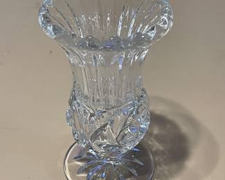 Crystal Clear Industries Leaded Candle Holder