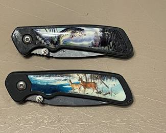 Maxam Wildlife Scenery Pocket Knives