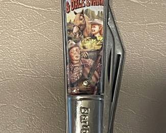 Vintage Barlow Roy Rogers & Dale Evans Pocket Knife