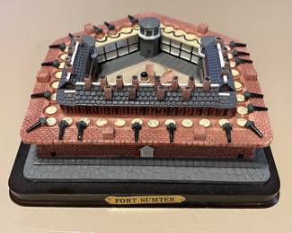 Vintage Americana Resin Fort Sumter