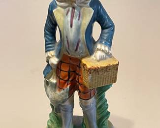 Vintage Japanese Hand Painted Porcelain Figurine