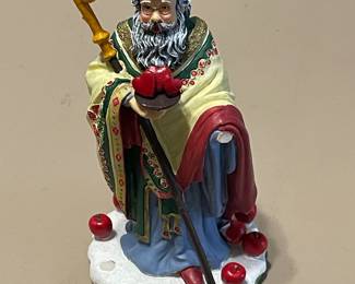 Vintage International Resources St Nicholas of Poland Resin Figurine