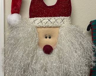 Vintage Christmas Door Gnome