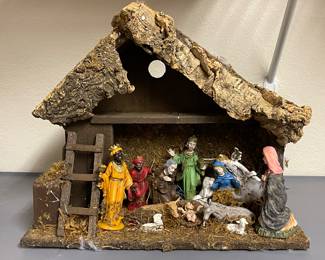 Vintage Nativity Scene