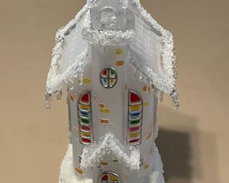 Vintage Lighted Church