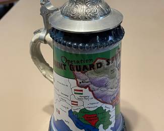 Vintage Handmade Willi Geck Erbach German Beer Stein Limited Edition 347/10000